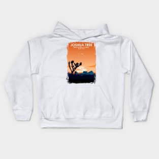 Joshua Tree National Park Art Kids Hoodie